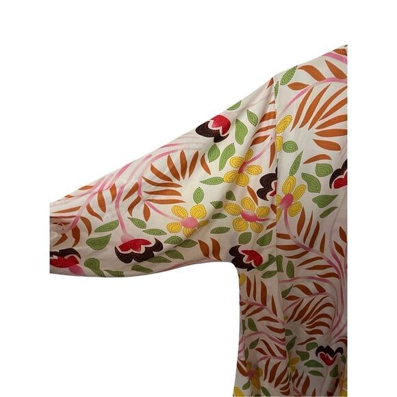 Akira floral trapeze dress sz L - Picture 4 of 5